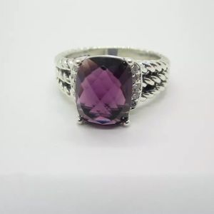 David yurman Amethyst Wheaton size 6 ring